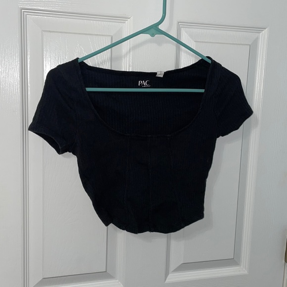 PacSun Tops - Pacsun Black Cropped Top. Size S!